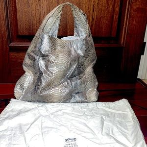 Hunting Season large  Python Hobo Bag.